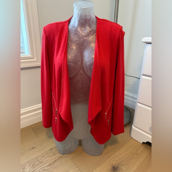 Vex Jacket Draped Front Dressy - Picture 8 of 8